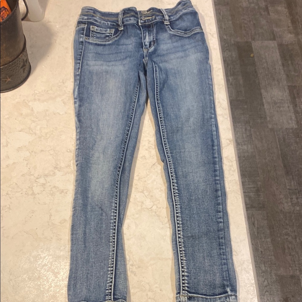 Mudd Blue Straight Leg Jeans with Authentic Denim Look